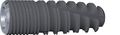tioLogic® TWINFIT implant, ø 4.2 mm, L 13.0 mm