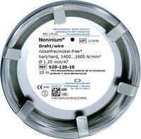 Fil en rouleau Noninium®, rond 1,20 mm / 47, dur