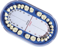 Dents en métal/en plastique pour appareil Typodont/Dentoform
