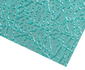 Plaques de cire, Standard, vert, grenue grosse, 0,35 mm