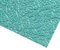 Plaques de cire, Standard, vert, grenue très grosse, 0,4 mm
