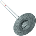 Disque diamanté Diasint, rigide, Epaisseur 0,40 mm, ø 22 mm, Granulométrie 180 µm