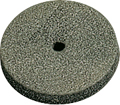 Meules de polissage en caoutchouc, noir, ø 22 mm, Forme : disque