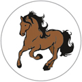 Décalcomanie Cheval