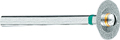Disque diamanté Dia-Miniflex, Forme : disque, très fin, perforé, bord et circonférence coupants