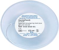 Fil en rouleau dentaflex®, 6 brins co-axiaux, rond 0,45 mm / 18, super dur-élastique