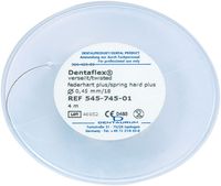 Fil en rouleau dentaflex®, 3 brins torsadés, rond 0,45 mm / 18, dur-élastique