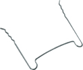 Arc vestibulaire Noninium® standard, Longueur 28 mm