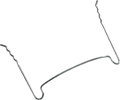 Arc vestibulaire Noninium® standard, Longueur 40 mm