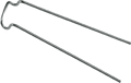 Crochets Adams Noninium®, Longueur 8 mm