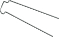 Crochets Adams Noninium®, Longueur 9 mm