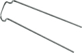 Crochets Adams Noninium®, Longueur 10 mm