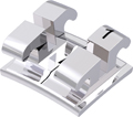 equilibrium® 2, bracket en métal, dent 21, torque 0°, angulation 0°, Standard Edgewise 18