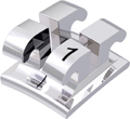 equilibrium® 2, bracket en métal, dent 31, torque 0°, angulation 0°, Standard Edgewise 18