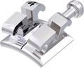 equilibrium® 2, bracket en métal avec crochet, dent 14, torque -7°, angulation 0°, Roth 18
