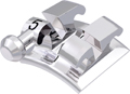 equilibrium® 2, bracket en métal avec crochet, dent 45, torque -22°, angulation 0°, Roth 18