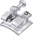 equilibrium® mini, bracket en métal avec crochet, dent 25, torque -7°, angulation 0°, McLaughlin-Bennett-Trevisi** 18