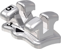 discovery® smart, bracket en métal, dent 45, torque -22°, angulation 0°, Roth 18