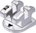 discovery® smart, bracket en métal, dent 42, torque -6°, angulation 0°, McLaughlin-Bennett-Trevisi** 18
