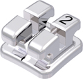 discovery®, bracket en métal, dent 22, torque 0°, angulation 0°, Standard Edgewise 22