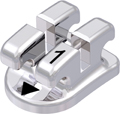discovery®, bracket en métal, dent 31, torque 0°, angulation 0°, Standard Edgewise 22