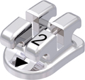 discovery®, bracket en métal, dent 32, torque 0°, angulation 0°, Standard Edgewise 22
