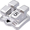discovery®, bracket en métal, dent 35, torque 0°, angulation 0°, Standard Edgewise 22