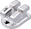 discovery®, bracket en métal, dent 41, torque 0°, angulation 0°, Standard Edgewise 22