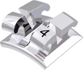 equilibrium® 2, bracket en métal, dent 34, torque -17°, angulation 0°, Roth 22