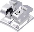 equilibrium® 2, bracket en métal, dent 32, torque -6°, angulation 0°, McLaughlin-Bennett-Trevisi** 22