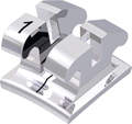 equilibrium® 2, bracket en métal, dent 41, torque -6°, angulation 0°, McLaughlin-Bennett-Trevisi** 22