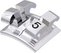 equilibrium® 2, bracket en métal, dent 35, torque 0°, angulation 0°, Standard Edgewise 22