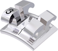 equilibrium® 2, bracket en métal, dent 43, torque 0°, angulation 0°, Standard Edgewise 22
