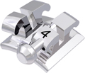 equilibrium® 2, bracket en métal avec crochet, dent 34, torque -12°, angulation +2°, McLaughlin-Bennett-Trevisi** 22