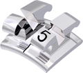 equilibrium® mini, bracket en métal, dent 35, torque -22°, angulation 0°, Roth 22