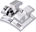 equilibrium® mini, bracket en métal, dent 44, torque -17°, angulation 0°, Roth 22