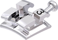 equilibrium® mini, bracket en métal avec crochet, dent 23, torque -2°, angulation +13°, Roth 22