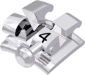 equilibrium® mini, bracket en métal avec crochet, dent 34, torque -17°, angulation 0°, Roth 22