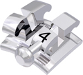 equilibrium® mini, bracket en métal avec crochet, dent 34, torque -12°, angulation +2°, McLaughlin-Bennett-Trevisi** 22