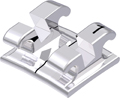 equilibrium® mini, bracket en métal, dent 21, torque +17°, angulation +4°, McLaughlin-Bennett-Trevisi** 22