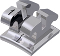 equilibrium® ti, bracket en titane, dent 41, torque -6°, angulation 0°, McLaughlin-Bennett-Trevisi** 22