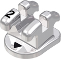 discovery® smart, bracket en métal, dent 42, torque -1°, angulation 0°, Roth 22
