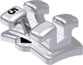 discovery® smart, bracket en métal, dent 45, torque -17°, angulation +2°, McLaughlin-Bennett-Trevisi** 22