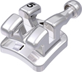 discovery® smart, bracket en métal avec crochet, dent 15, torque -7°, angulation 0°, Roth 22
