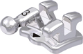 discovery® smart, bracket en métal avec crochet, dent 43, torque -11°, angulation +7°, Roth 22