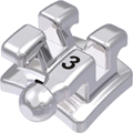 discovery® smart, bracket en métal avec crochet, dent 33, torque 0°, angulation +3°, McLaughlin-Bennett-Trevisi** 22