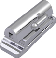 Ortho, tube vestibulaire DB, simple rectangulaire, dent 26-27 / 47-46, torque 0°, offset +6°, gorge 18
