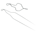 Ligature remanium® Kobayashi, 0,30 mm, courte