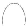 Arc rematitan® LITE Ricketts® PENTA, forme ovale, rectangulaire 0,41 x 0,41 mm / 16 x 16
