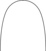 Arc idéal Equire préformé, mandibule, forme de l’arc : style américain, rond 0,30 mm / 12